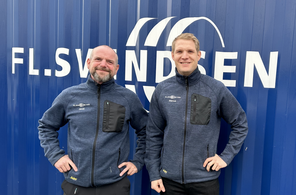Jacob og Marcus - de to ejere af Flemming Svendsen VVS